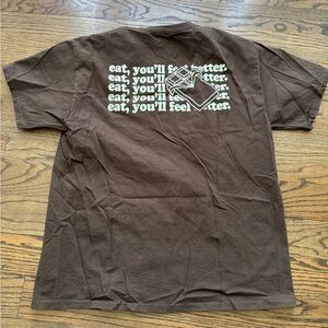 Professor Lupin Graphic T-Shirt Harry Potter Inspired Tee Large Hanes Brown